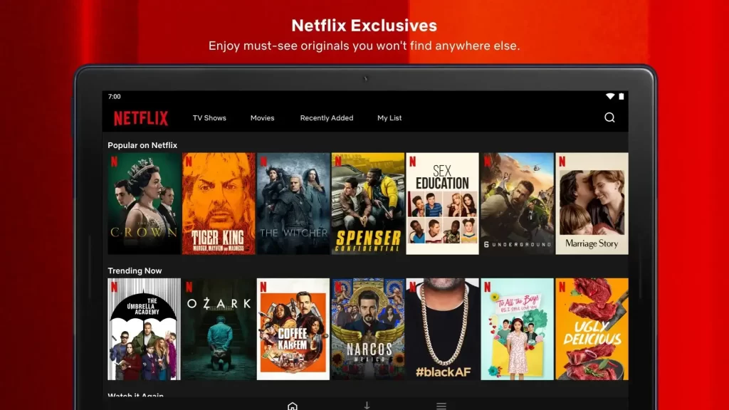 Difference between Netflix and Netflix Mod APK